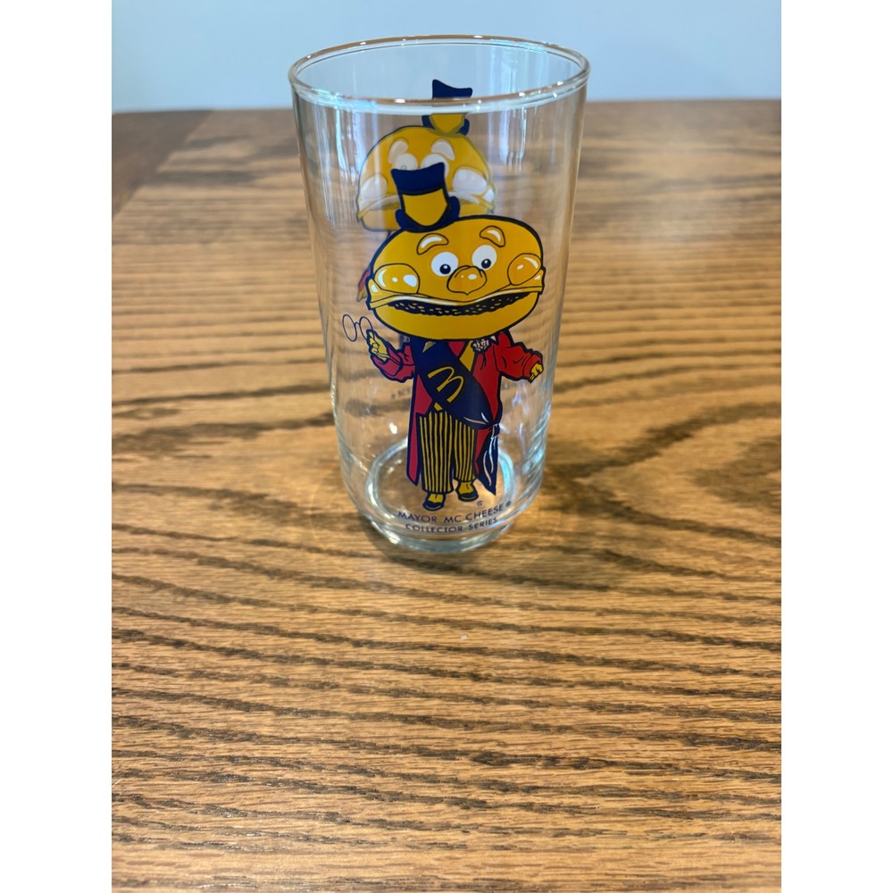 Vintage 1977 McDonalds Collector Series Glasses Set of 6 Ronald Grimace Big Mac